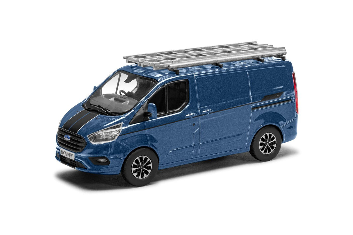 Corgi Ford Transit Custom Sport Van - Chrome Blue VA15104 1:43