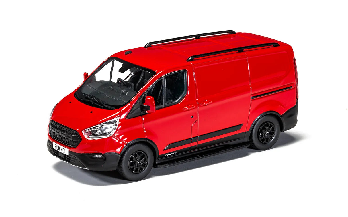 Corgi Ford Transit Custom Van Trail - Race Red VA15102 1:43
