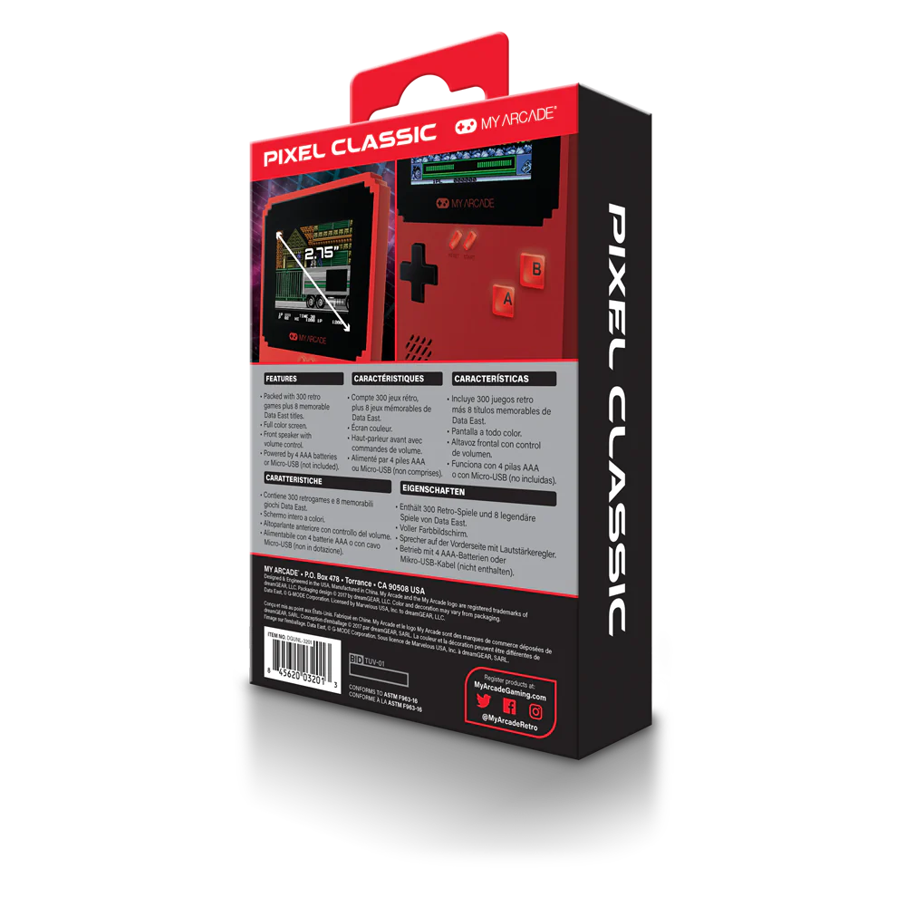 My Arcade Pixel Classic (308 Games In 1) - DGUNL3201