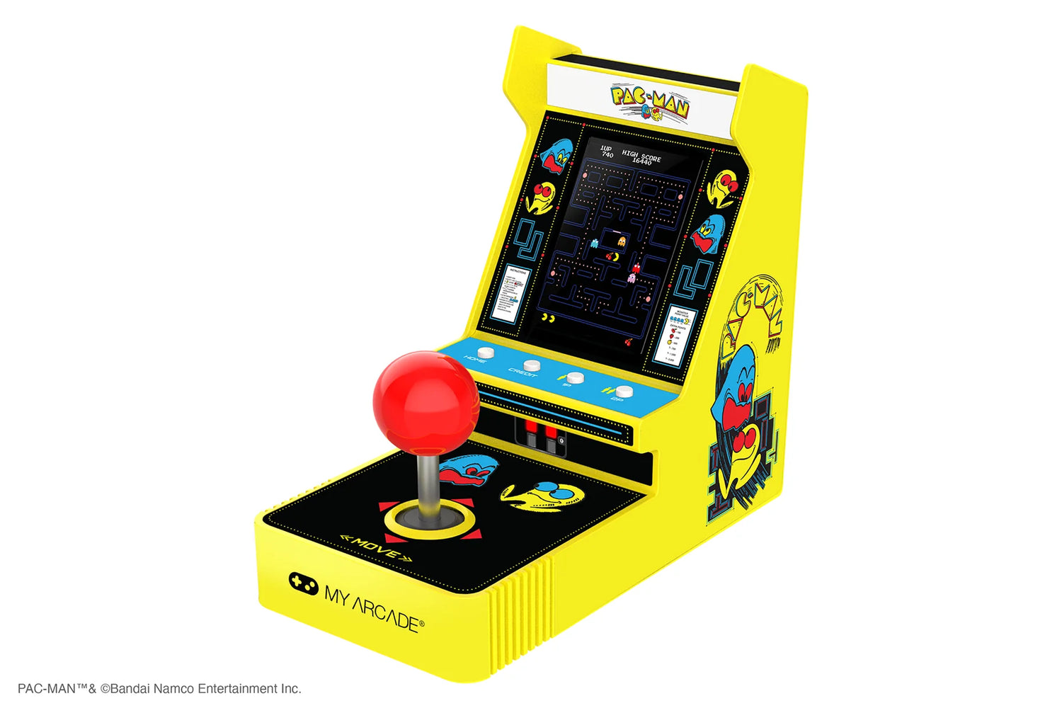 My Arcade Pac-Man Joystick Player Portable Retro Arcade - DGUNL7073