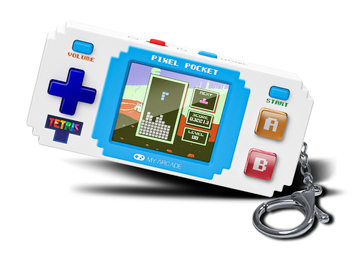 My Arcade Tetris Pixel Pocket Mini Portable Gamer System - DGUNL7083