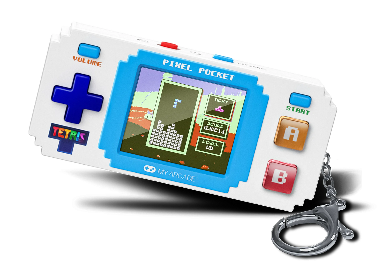 My Arcade Tetris Pixel Pocket Mini Portable Gamer System - DGUNL7083