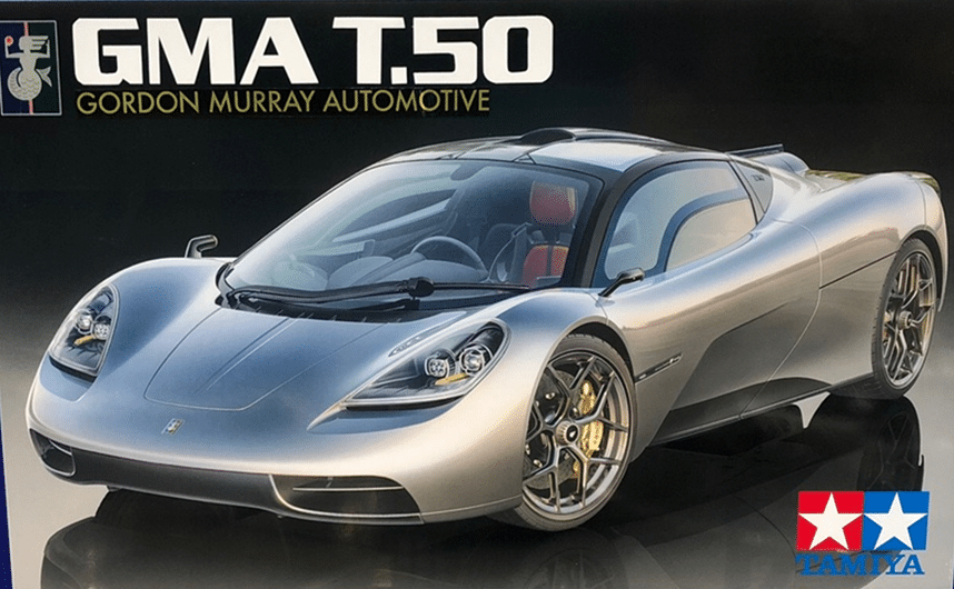 Tamiya Gordon Murray Automotive GMA T.50 1/24 Model Kit - Item #24364