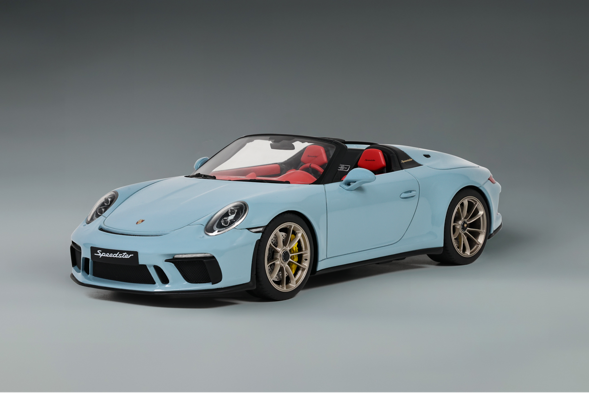 GT Spirit Porsche 911 991.2 Speedster Blue 2019 1:18 - GT408