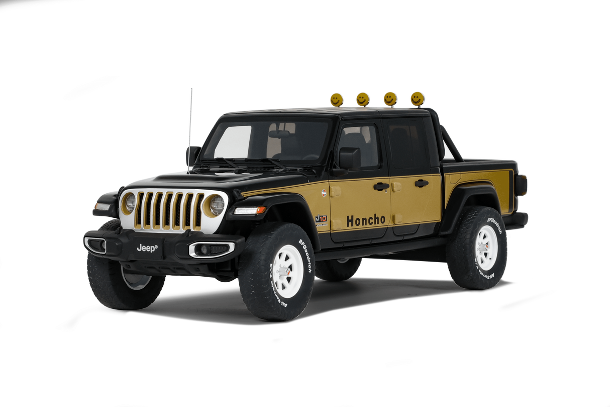 GT Spirit Jeep Gladiator Honcho Black 2020 1:18 - GT422