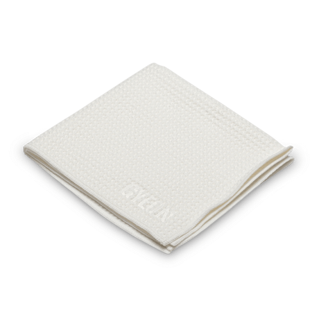 Gyeon Q2M Accessories GlassWipe EVO Microfibre Cloth. 40 x 40 cm. Out of Packet Image.