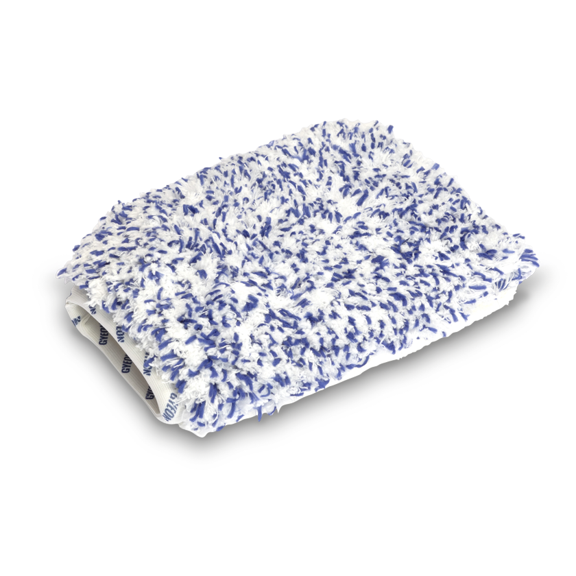 Gyeon Q²M Accessories Wash Pad EVO Wash Mitt - Long Fibre Side