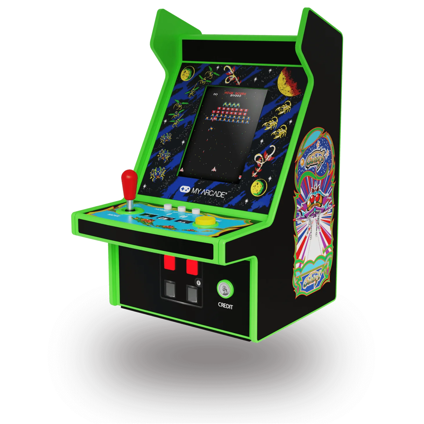 My Arcade Galaga Micro Player Pro 6.7" Portable Retro Arcade (2 Games in 1) - DGUNL4195