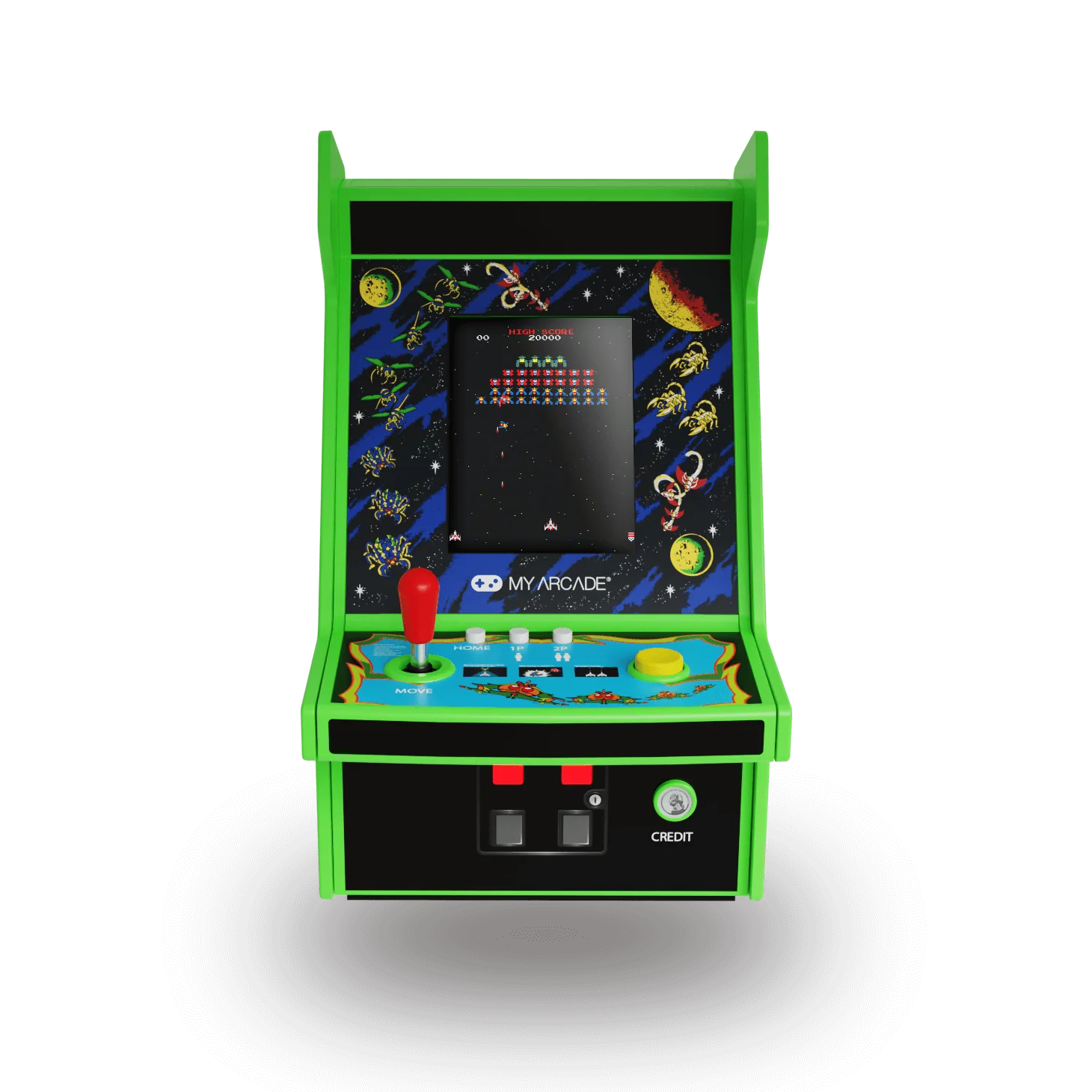 My Arcade Galaga Micro Player Pro 6.7" Portable Retro Arcade (2 Games in 1) - DGUNL4195