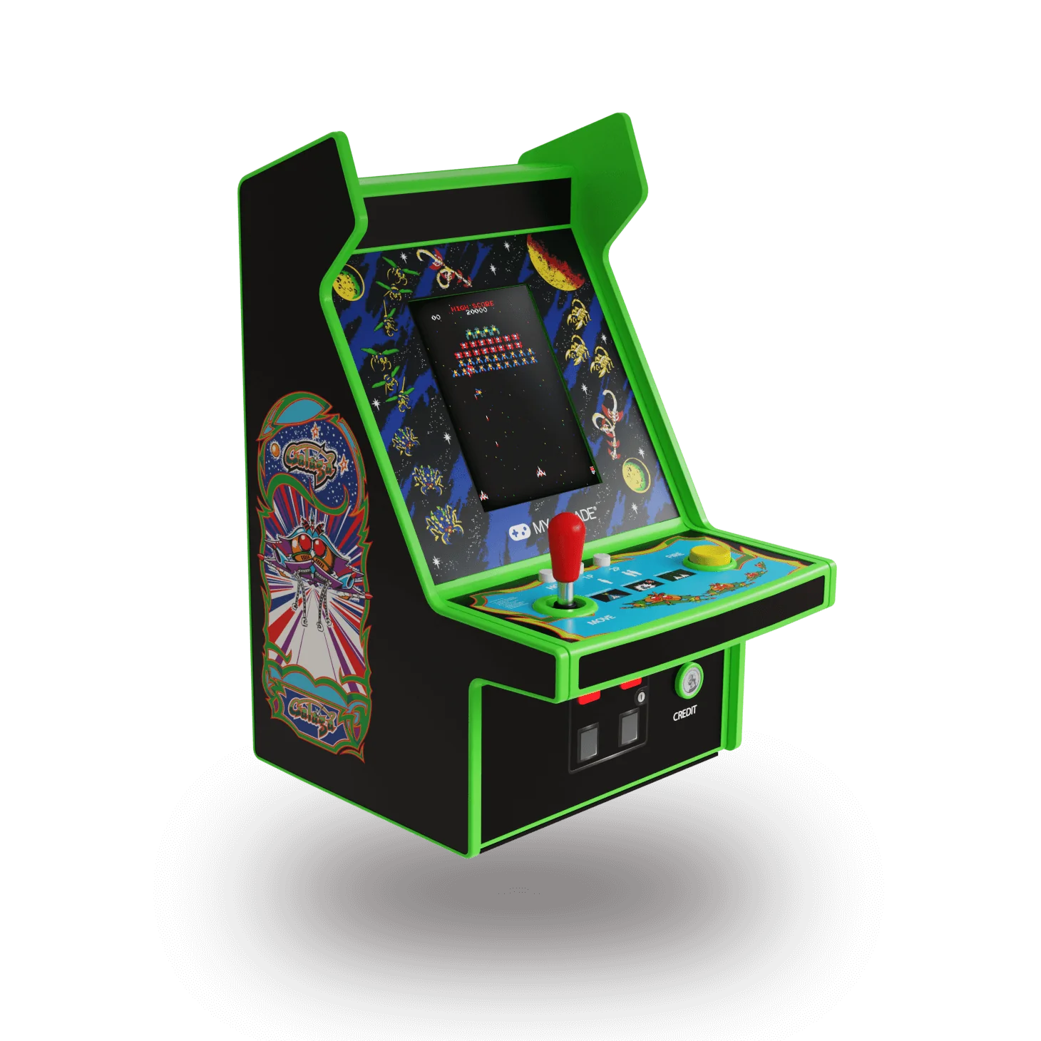 My Arcade Galaga Micro Player Pro 6.7" Portable Retro Arcade (2 Games in 1) - DGUNL4195