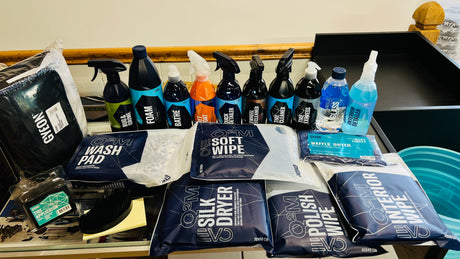 Quick Detailer + Wash Pad + Tyre App Sm