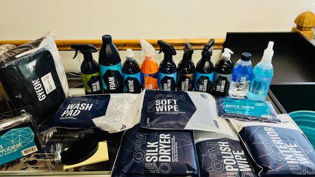 Quick Detailer + Wash Pad + Tyre App Lge