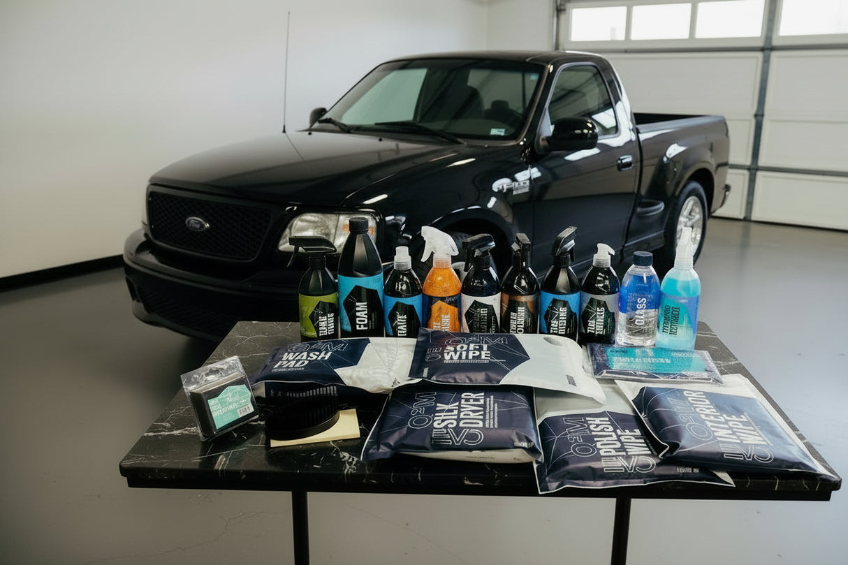 Ceramic Detailer + Wash Pad + Tyre App Sm