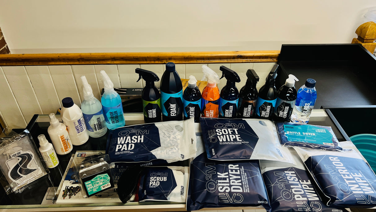 Quick Detailer + Citrus Scent + Tyre App Sm