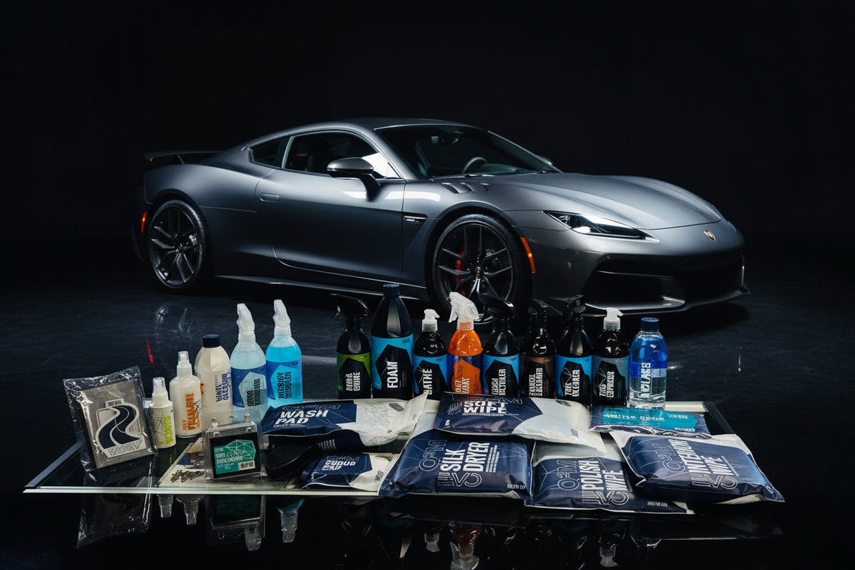 Quick Detailer + Citrus Scent + Tyre App Sm