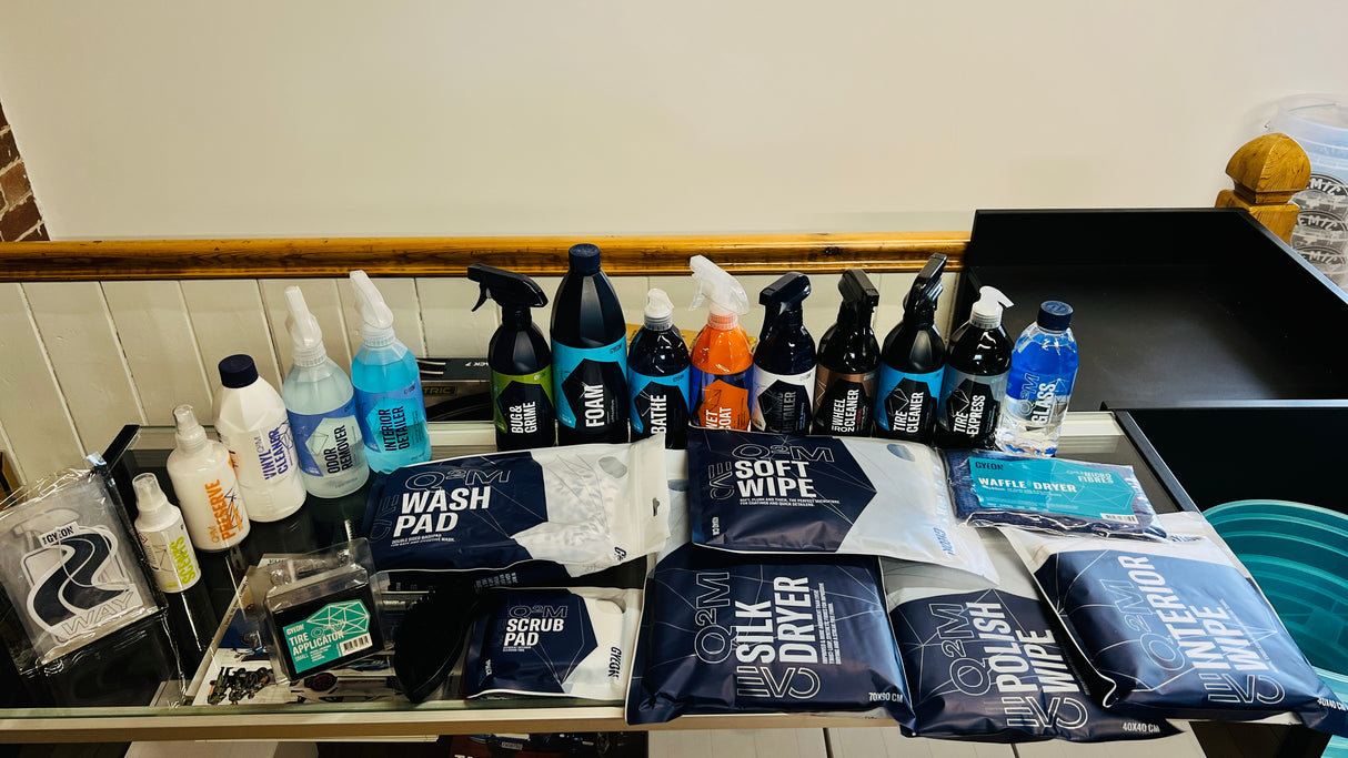 Ceramic Detailer + Citrus Scent + Tyre App Sm