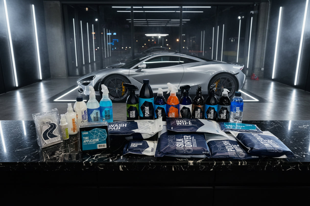 Ceramic Detailer + Citrus Scent + Tyre App Lge