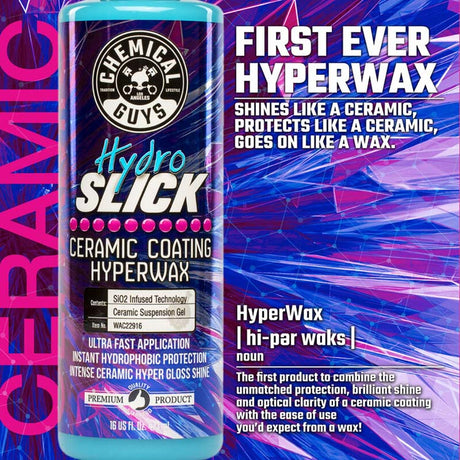 Chemical Guys Hydro Slick Ceramic Coating Hyper Wax - 16oz