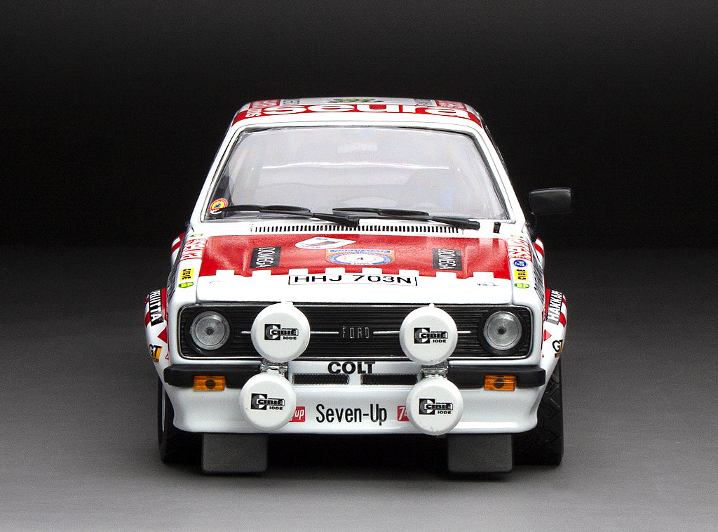 Sun Star Ford Escort MKII RS1800 – #4 T.Makinen/H.Liddon – 3rd 1975 1000 LAKES RALLY 1:18 - 4856 - New 2024