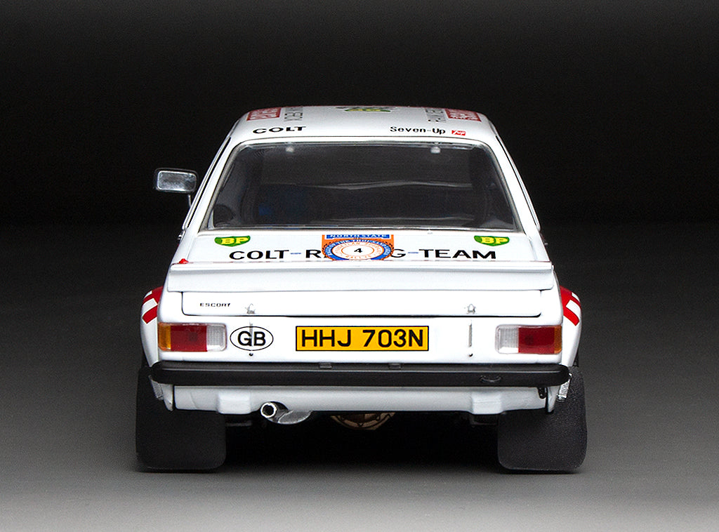 Sun Star Ford Escort MKII RS1800 – #4 T.Makinen/H.Liddon – 3rd 1975 1000 LAKES RALLY 1:18 - 4856 - New 2024