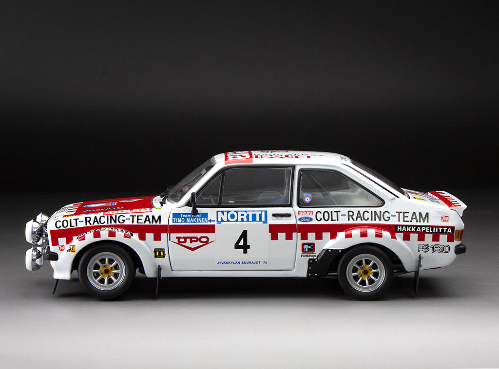 Sun Star Ford Escort MKII RS1800 – #4 T.Makinen/H.Liddon – 3rd 1975 1000 LAKES RALLY 1:18 - 4856 - New 2024