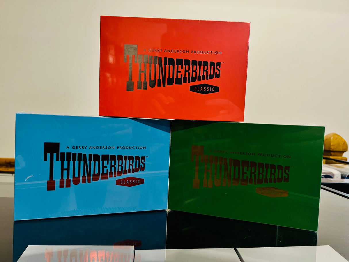 Corgi Thunderbirds F.A.B Collection, All 3 Thunderbirds Releases, FAB 1, Thunderbirds 1,2,3 & 4