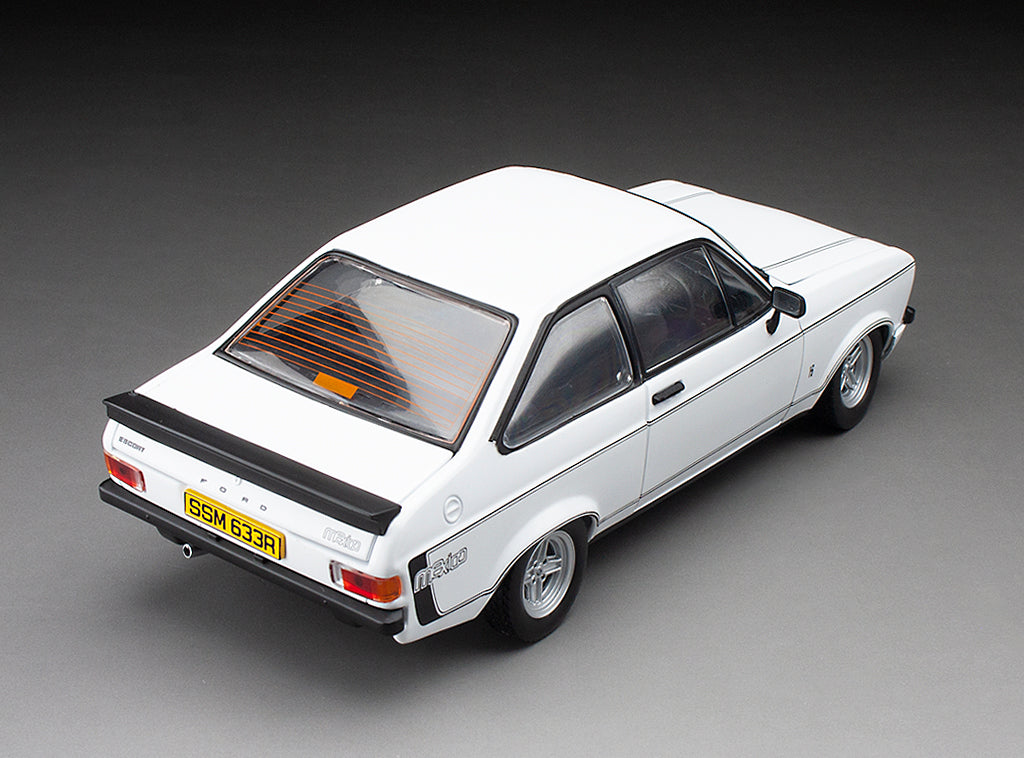 Sun Star Ford Escort MKII RS Mexico Diamond White 1976 RHD – 1:18 - 4633R - New 2024