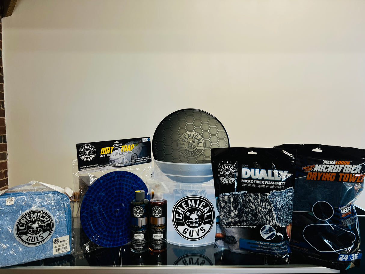 Chemical Guys Premium Plus Detailing Bucket Kit - Matte