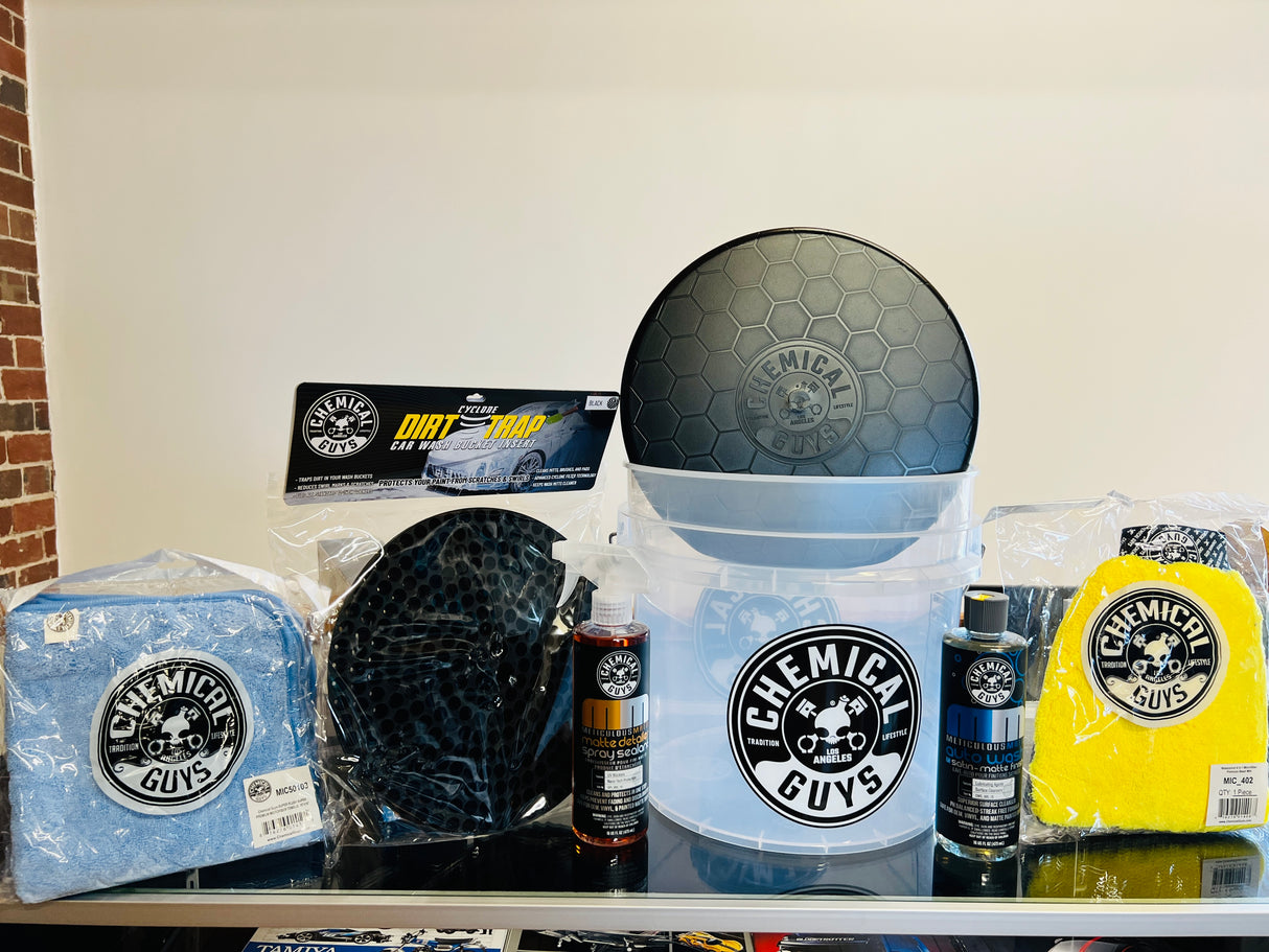Chemical Guys Heavy Duty Detailing Bucket Kit - Matte