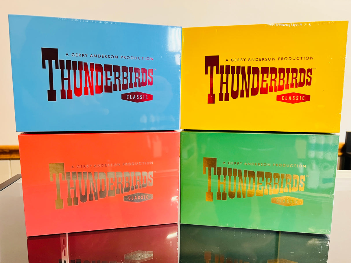 Corgi Thunderbirds F.A.B Collection, All 4 Thunderbirds Releases, FAB 1, Thunderbirds 4, 1 & 3, 2 & 4