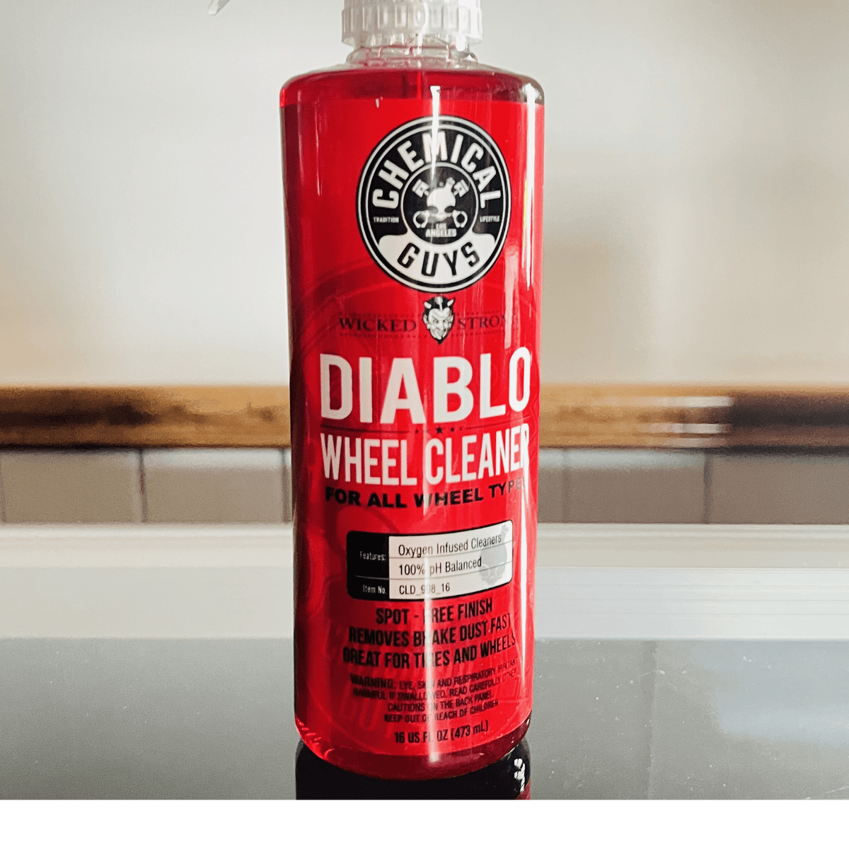 Chemical Guys CLD_998_16 Diablo Wheel & Rim Cleaner Spray, 16 fl oz 