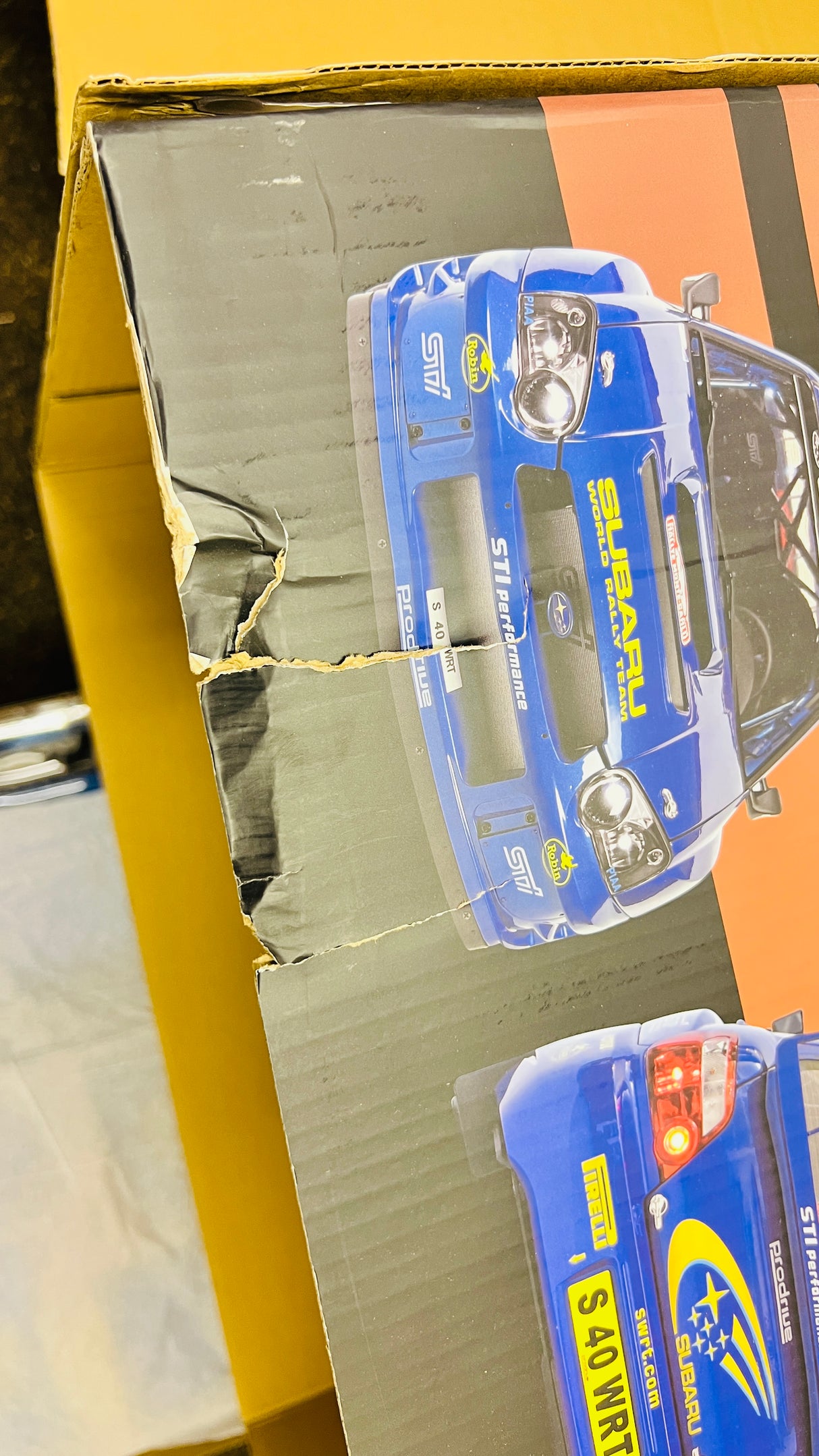 IXO Collections Subaru Impreza STI WRC ***DAMAGED BOX*** 1:8 Scale Metal and Plastic Full Kit IXC.SUB.FK