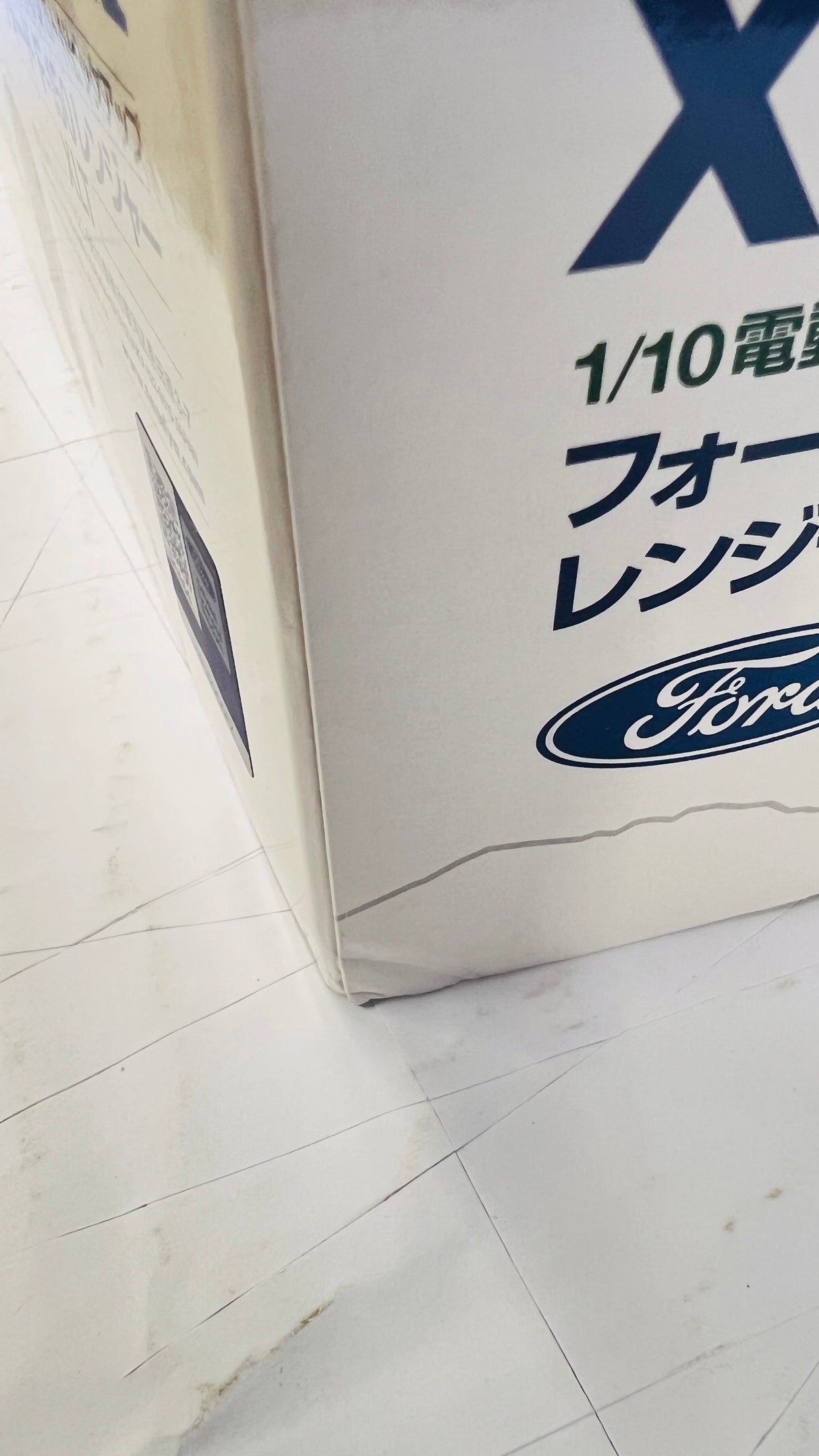 Tamiya RC Ford F-150 Ranger XLT - Item #58759 - Slightly Creased Box Lid and Internal Box