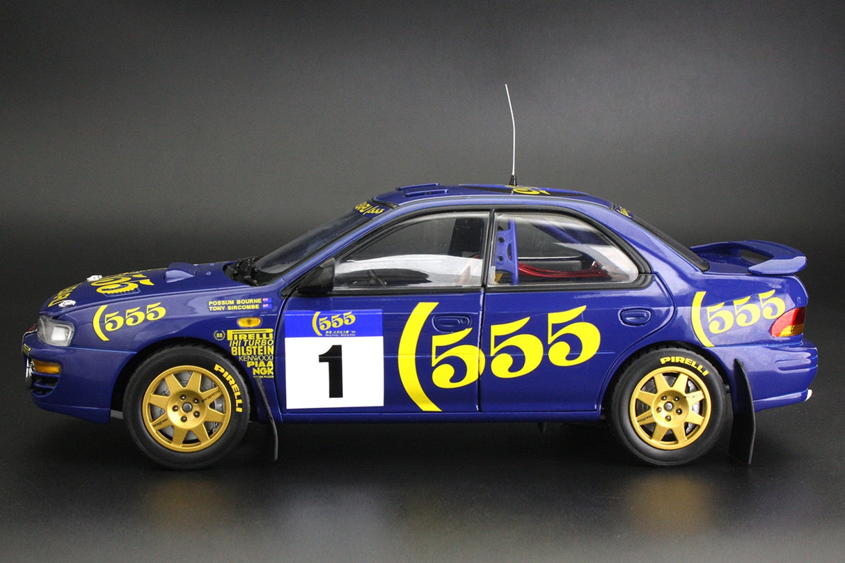 Sun Star Subaru Impreza 555 #1 P.Bourne/T.Sircombe Winner 555 Hong Kong Beijing Rally 1994 - 5525