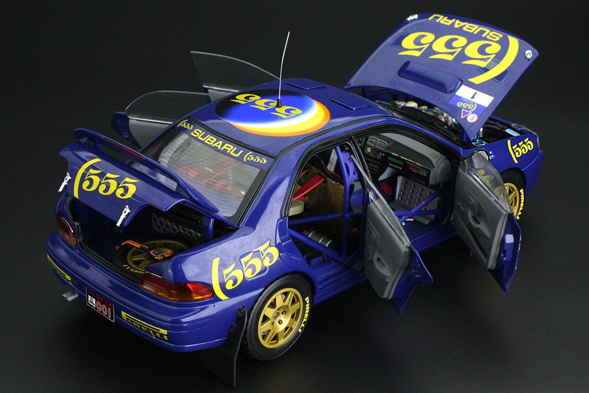 Sun Star Subaru Impreza 555 #1 P.Bourne/T.Sircombe Winner 555 Hong Kong Beijing Rally 1994 - 5525
