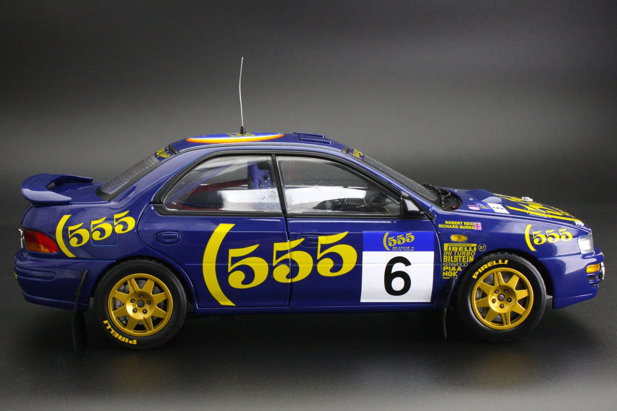 Sun Star Subaru Impreza 555 #6 R.Burns/R.Reid 2nd 555 Hong Kong Beijing Rally 1994 - 5526