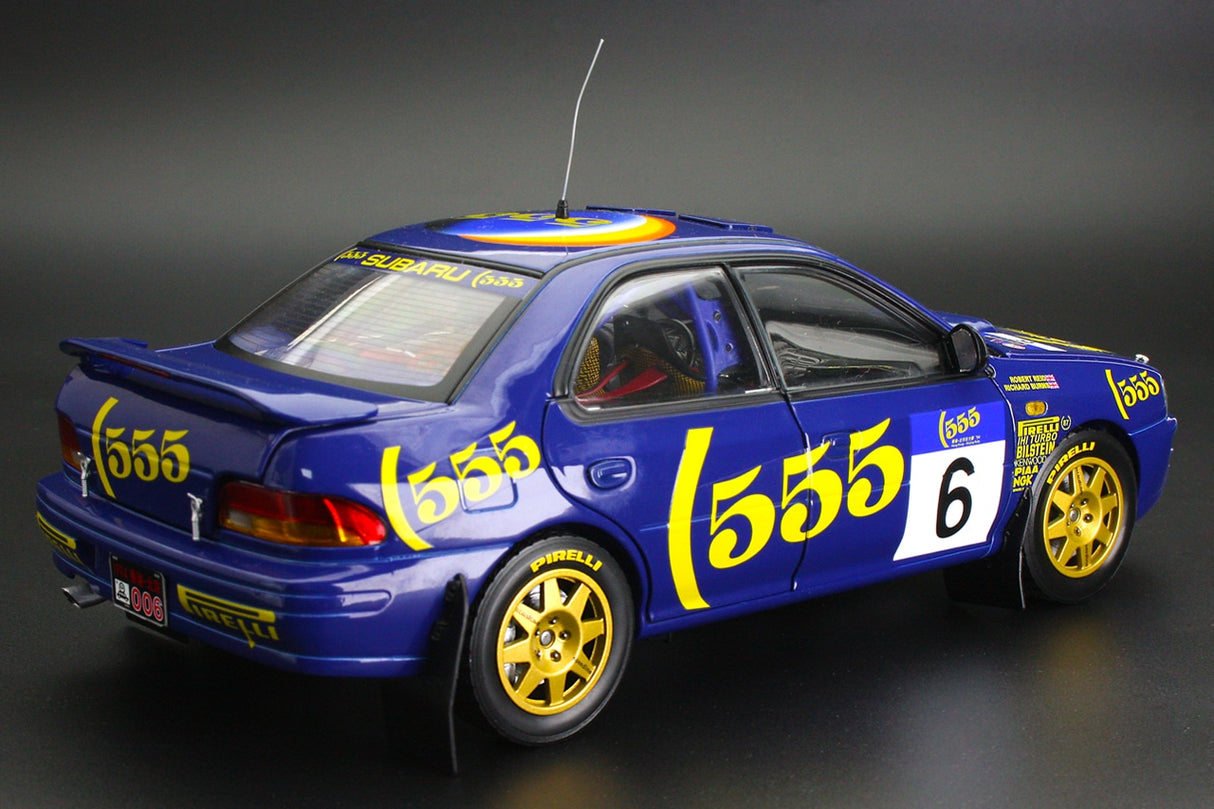 Sun Star Subaru Impreza 555 #6 R.Burns/R.Reid 2nd 555 Hong Kong Beijing Rally 1994 - 5526