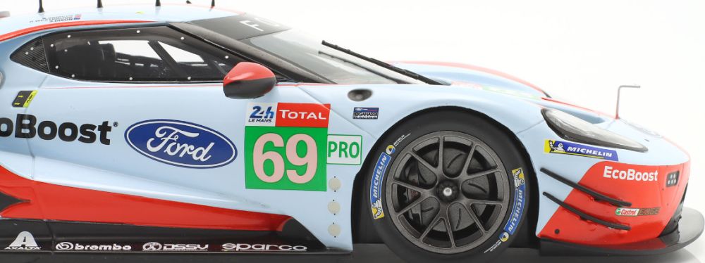IXO Ford GT #69 24H LeMans 2016 Briscoe, Westbrook, Dixon 1:18 SPFGT18103