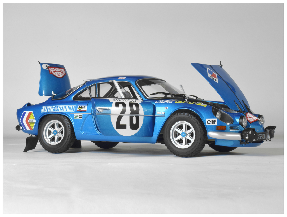 Front angled shot with doors, boot & bonnet open