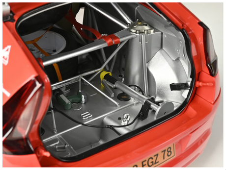 Rear shot with the boot lid open showing inside the boot area.
