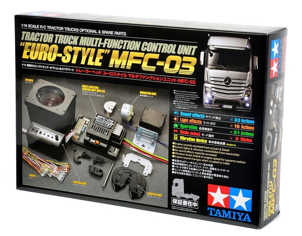 Tamiya RC Tractor Truck Multi Function Control Unit - Euro Style MFC-03 - 56523