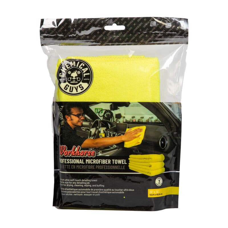 Chemical Guys Workhorse Professional Grade Microfibre Towel