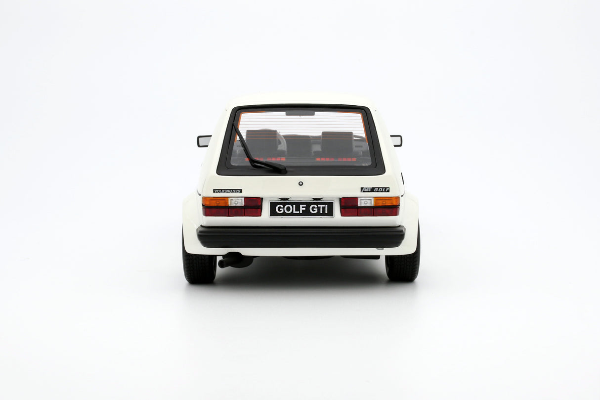 Otto Mobile Volkswagen Golf GTI MK1 ABT White 1982 1:18 - OT1014