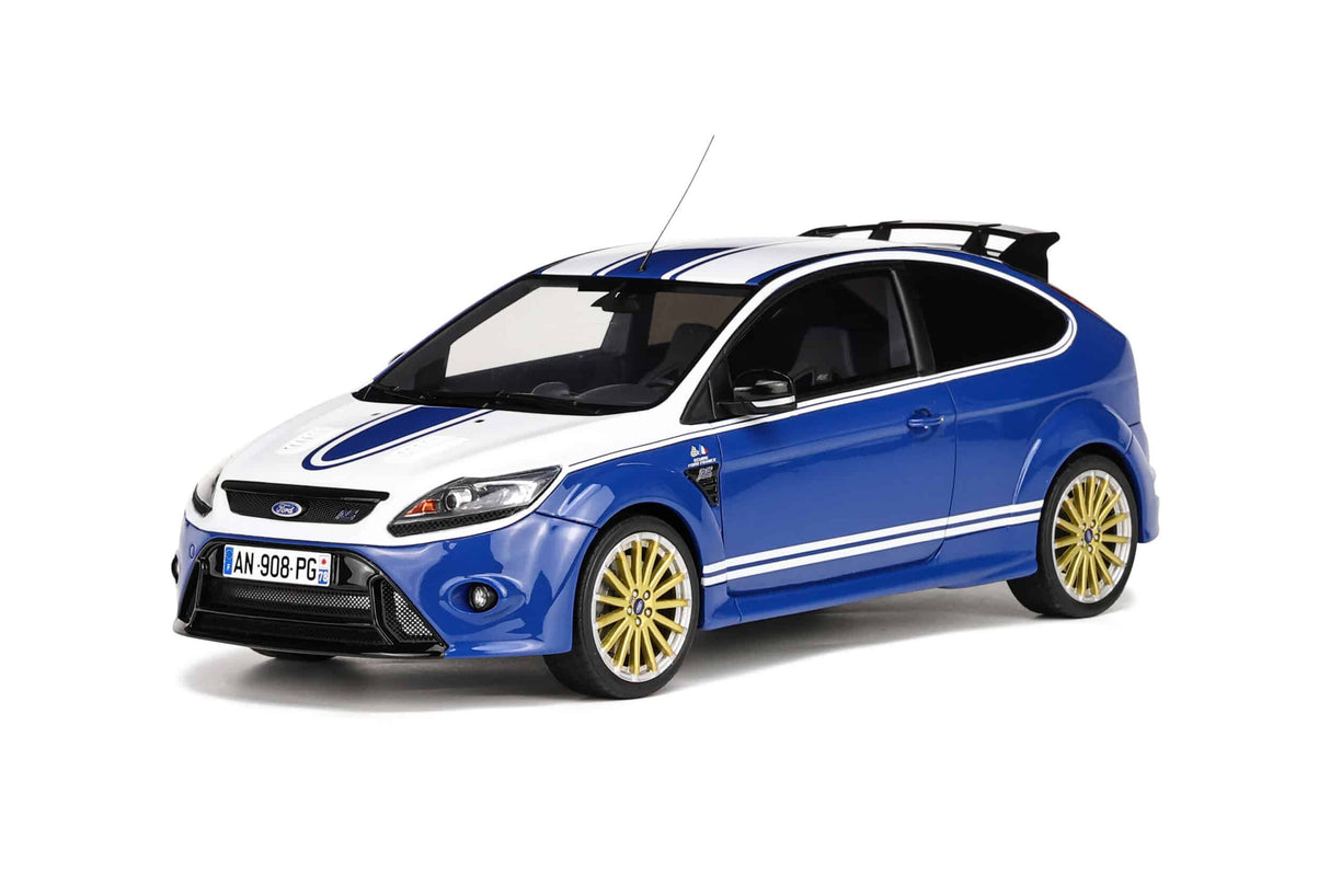 Otto Mobile Ford Focus MK2 RS LeMans Blue/White Special Edition 2010 1:18 - OT1010