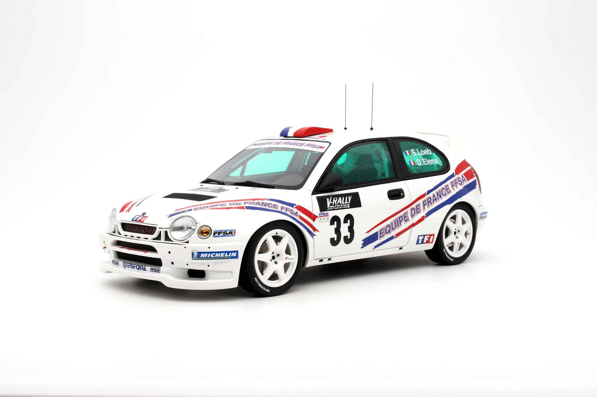 Otto Mobile Toyota Corolla WRC S. Loeb Tour de Corse 2000 1:18 - OT996