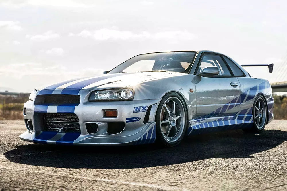 Kyosho Nissan Skyline R34 GT-R "Fast & Furious" 1:12 Scale Resin KSR12007A