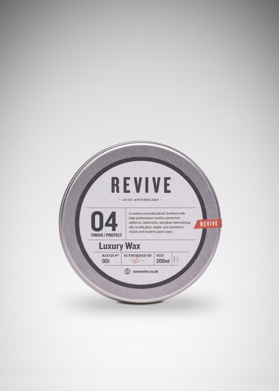 Revive Auto Apothecary - 04 Finish & Protect - Luxury Wax