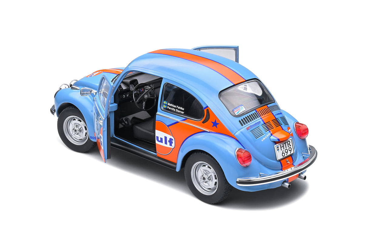 Solido VW Beetle 1303 Rallye Colds Balls Gulf #7 M.FAHLKE / P.STERNER Blue 2019 1:18 S1800517