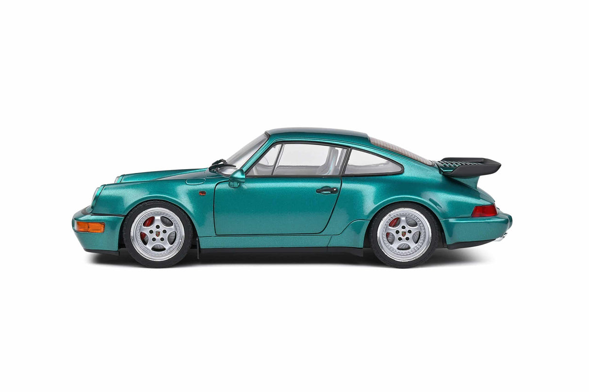 Solido Porsche 911 (964) Turbo Green 1991 1:18 S1803407
