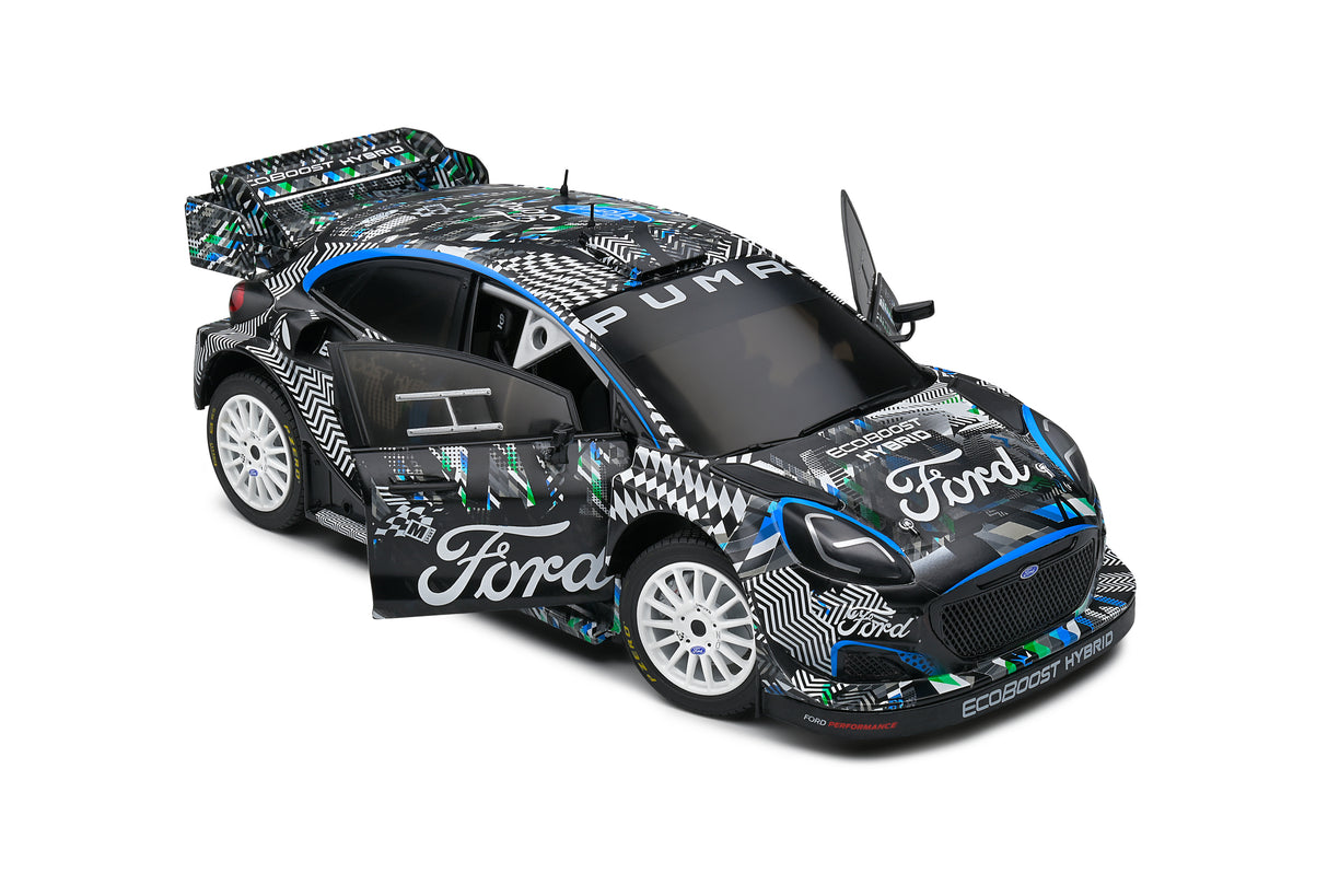 Solido Ford Puma Rally1 Hybrid Black Goodwood Festival of Speed 2021 1:18 S1809501